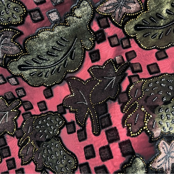 Velvet mesh faux fur Jacket - Picture 3 of 6